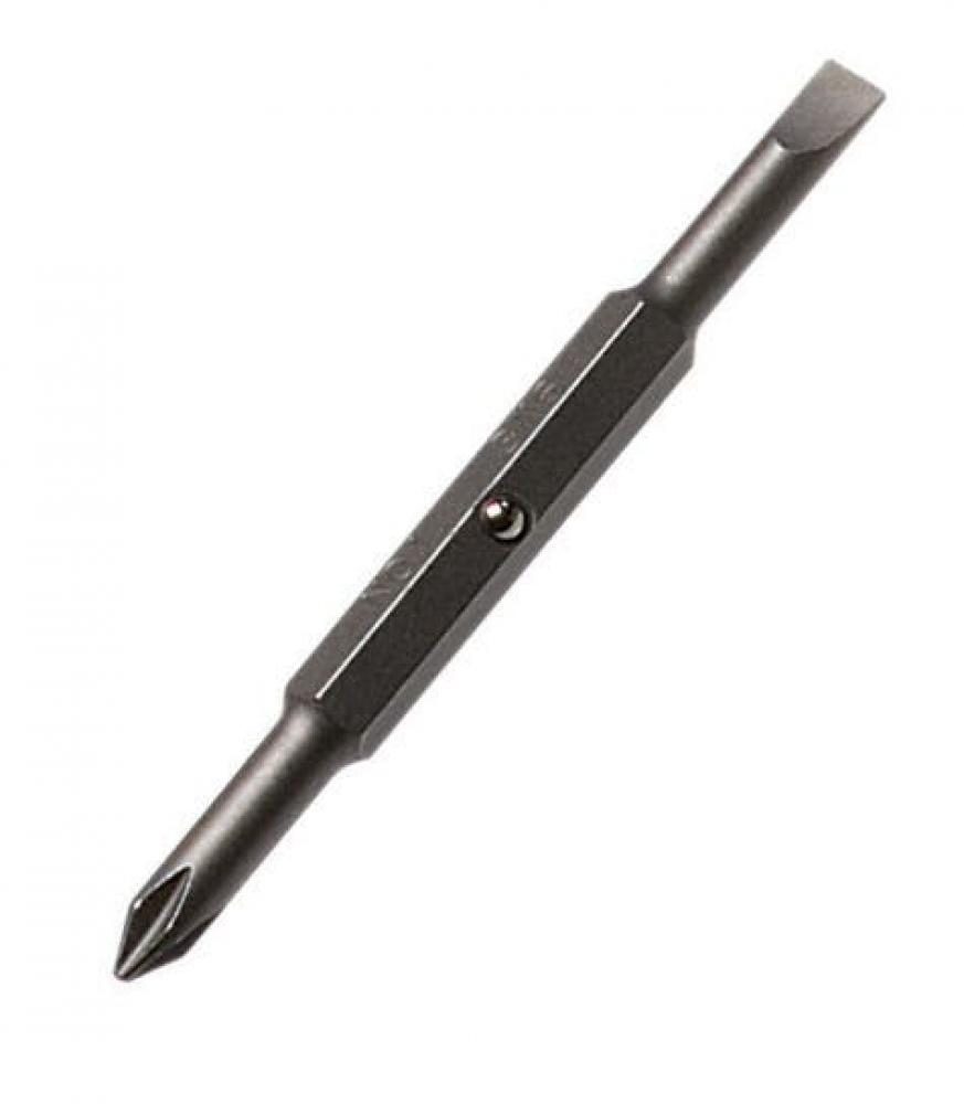 1 4&#34; SLOTTED- 2 PHILLIPS BIT