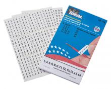 Ideal Industries 44-110 - Wire Marker Booklet,Ideal,SZ: 1/4 X 1-1/2 IN MRK