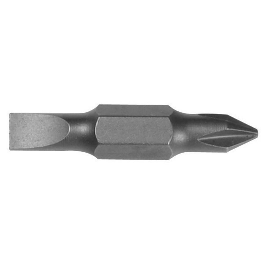 Bit #1 Phillips, 3/16&#34; Slotted