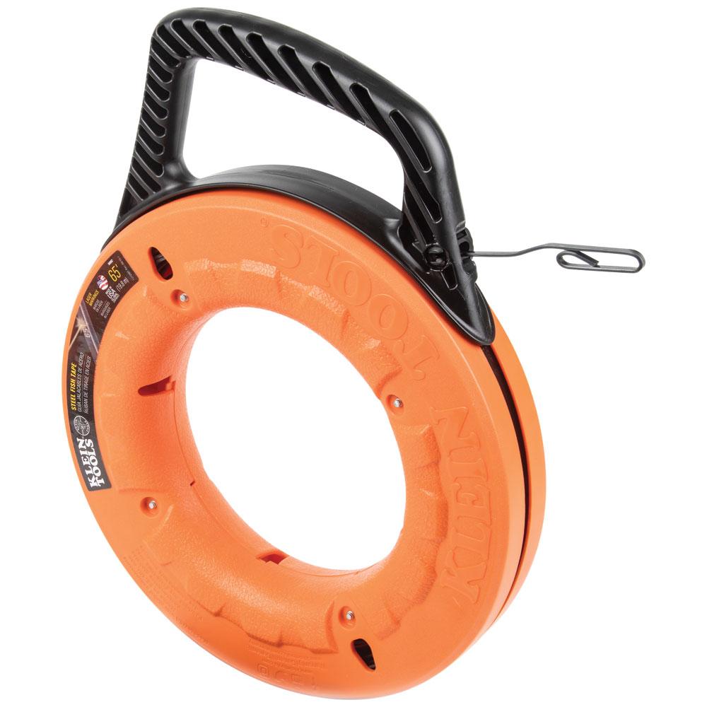 1/8&#34; Wide Steel Fish Tape 65 ft