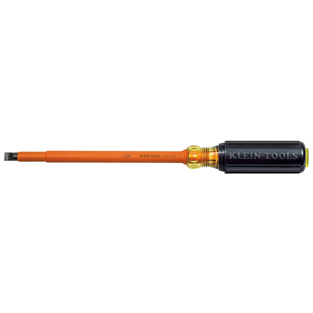 Screwdriver, Insulated, 3/8&#34; Cab 8&#34;