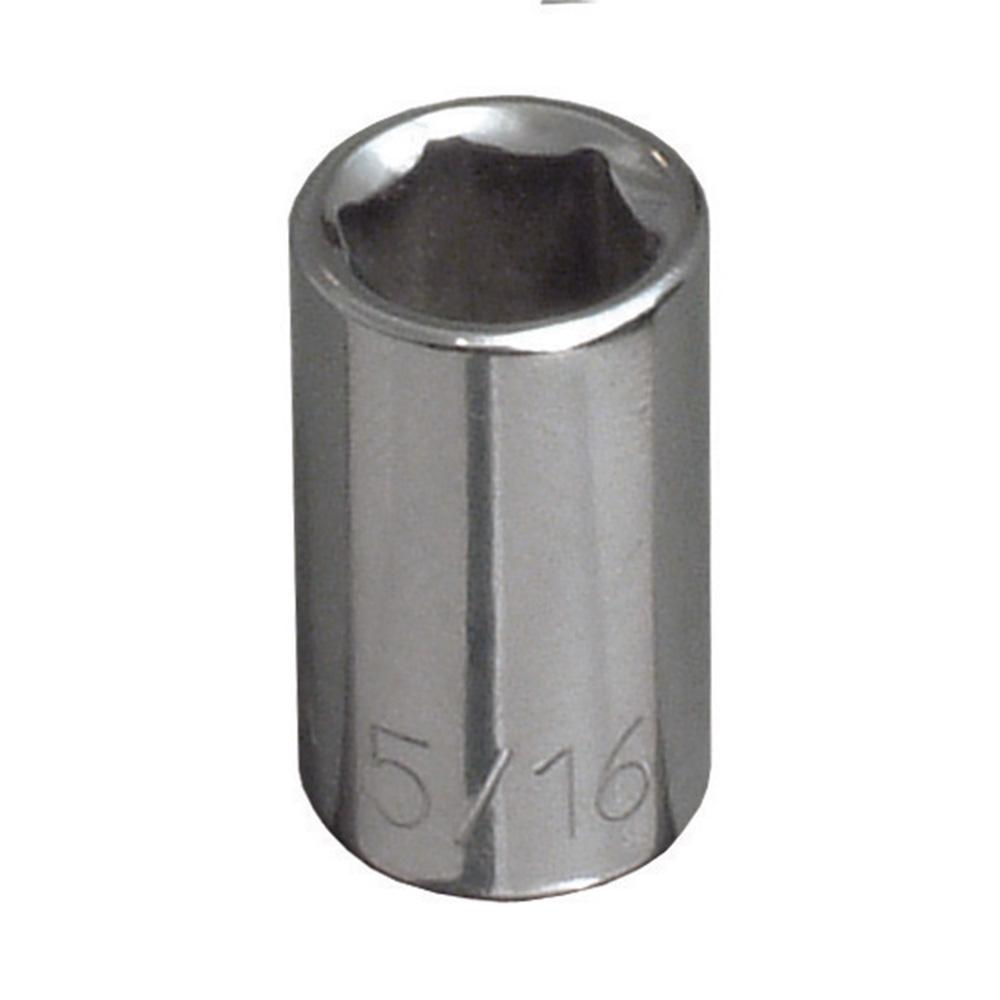 3/16&#34; Std 6-Pt. Socket, 1/4&#34; Drive