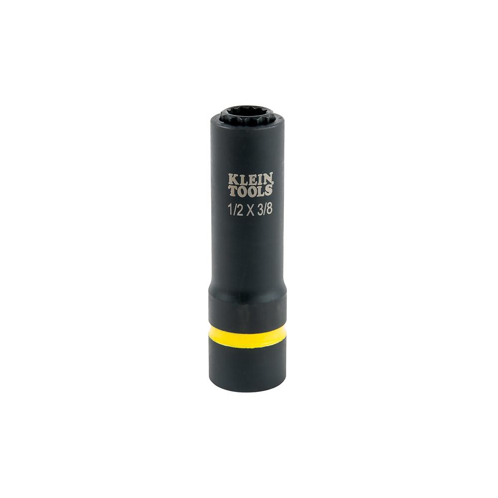 2-in-1 Impact Socket 1/2 x 3/8-Inch