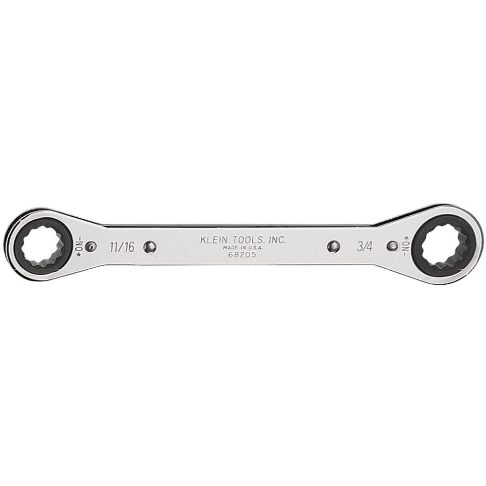 Ratcheting Box Wrench 11/16&#34; x 3/4&#34;