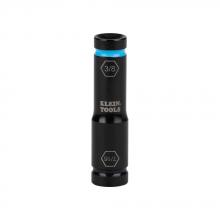Klein Tools 66077 - Flip Impact Socket, 7/16" X 3/8"