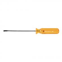 Klein Tools A216-4 - 1/8" Cab Tip Screwdriver 4" Shank