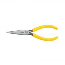 Klein Tools D203-7C - 7" Long Nose Pliers, Cut w/Spring