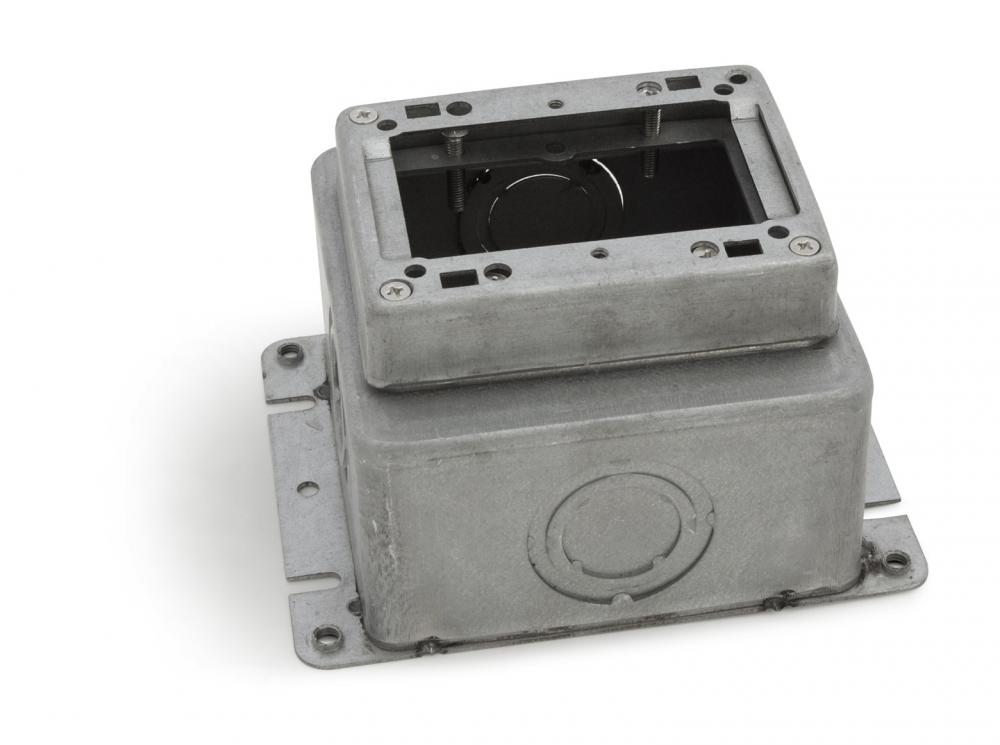 SGL GANG, DEEP STAMPED STEEL FLOOR BOX