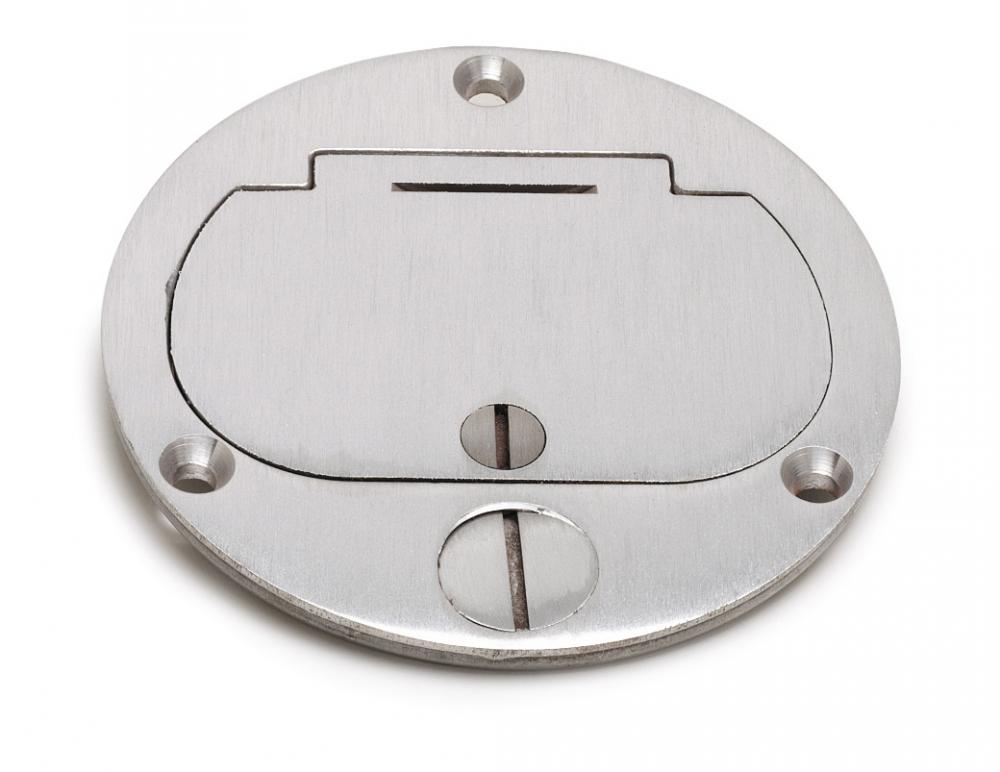 4 X 0.25IN ALUMINUM HINGED COVER