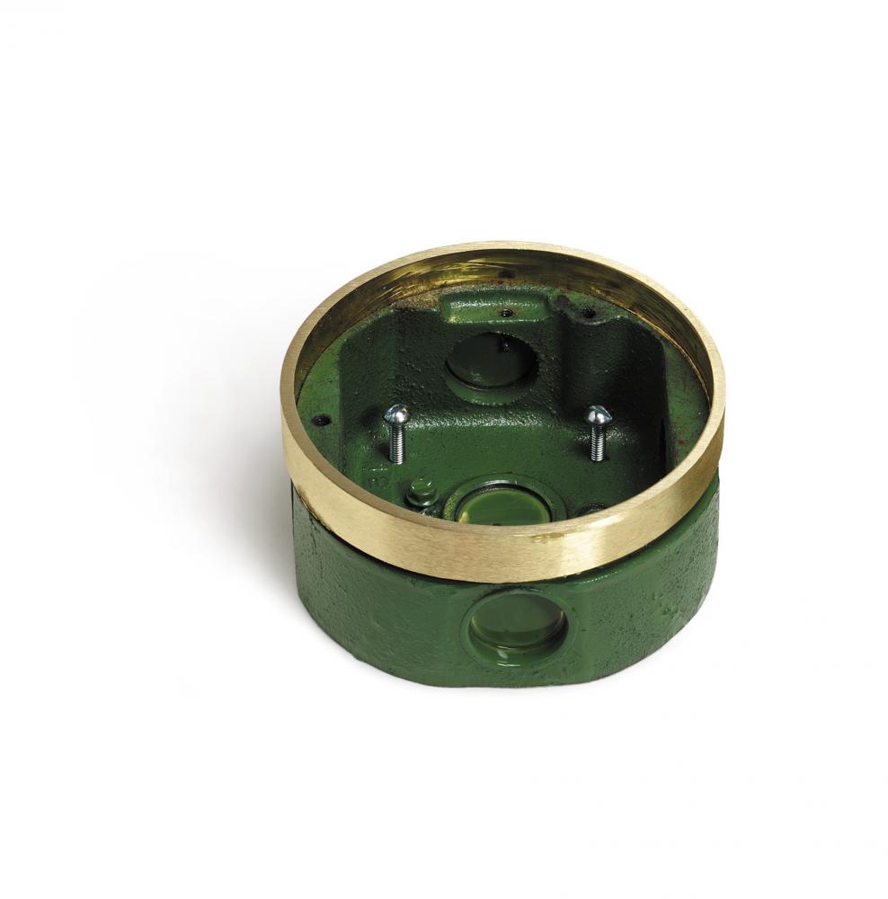 SHALLOW, SEMI ADJ CORE DRILL FLR BX, BRS