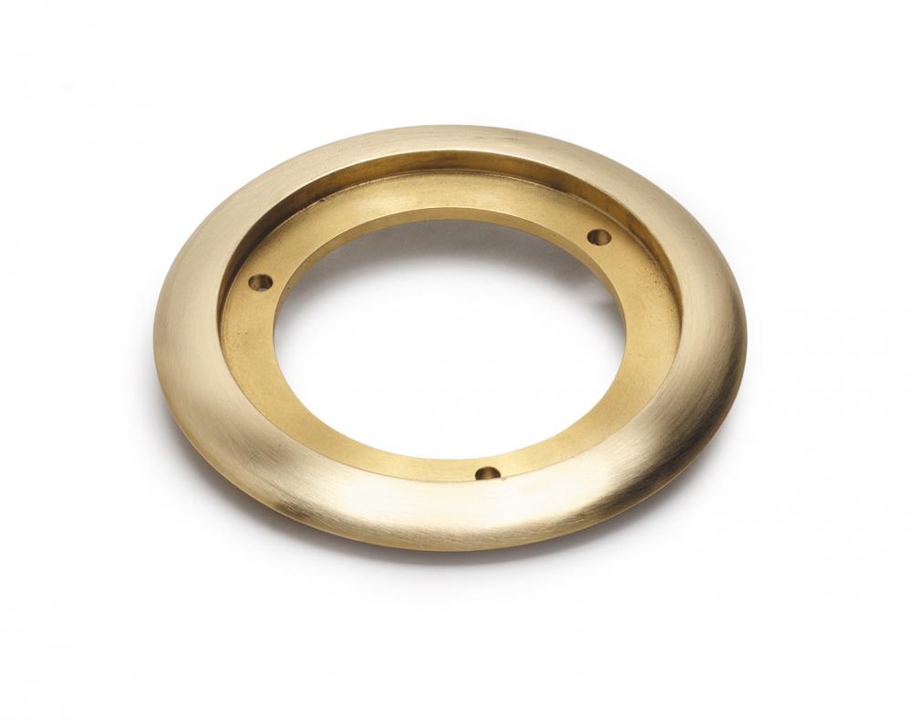 BRASS CARPET FLANGE FOR 4&#34; COVERS