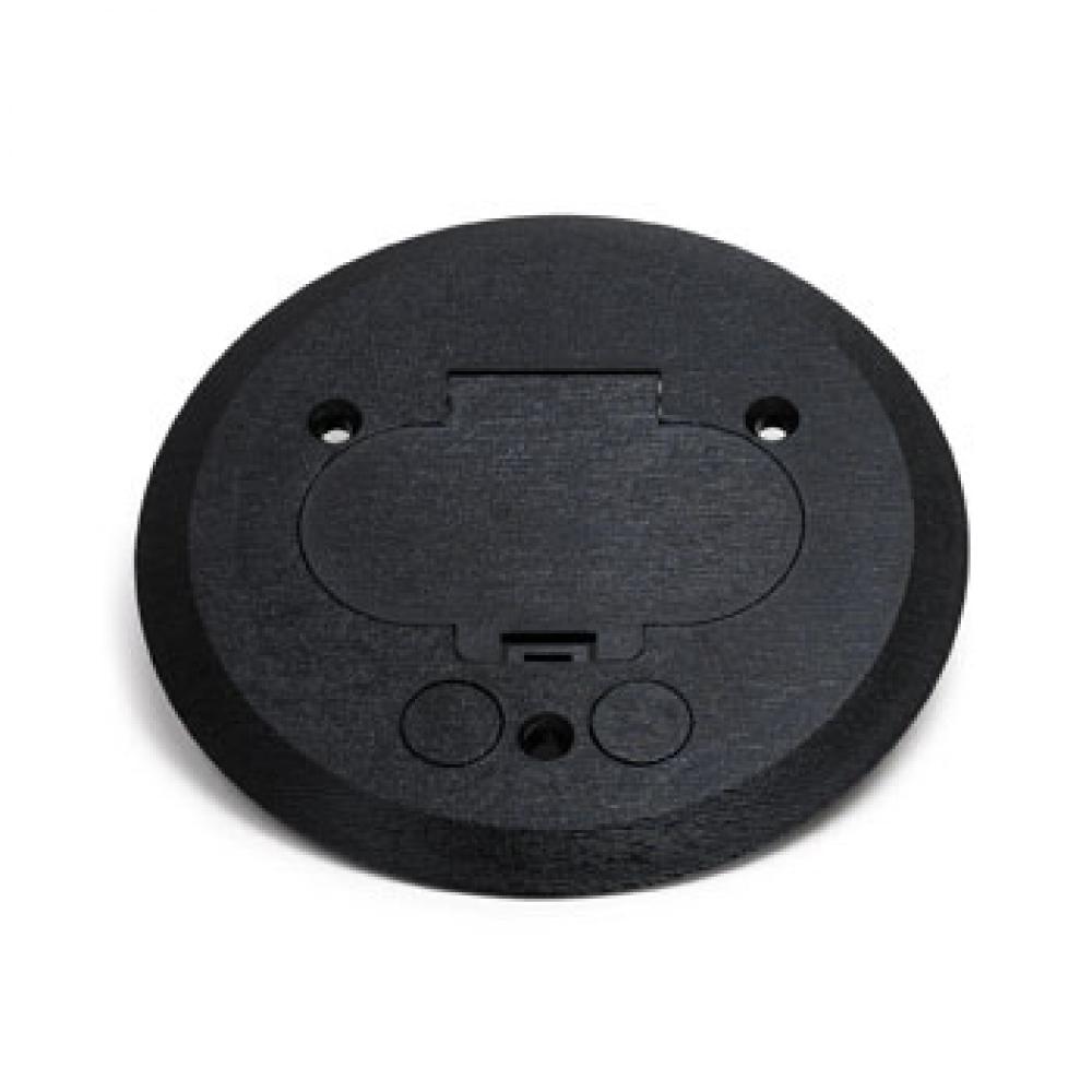 ROUND EBONY PLASTIC COVER