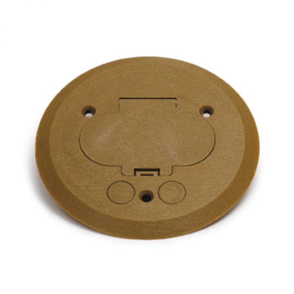 ROUND GOLD PLASTIC COVER