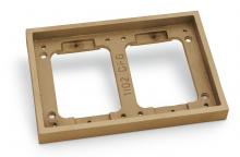 Lew Electric Fittings 1102-DBE-B - BRASS FRAME FOR 1102-58