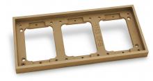 Lew Electric Fittings 1103-DBE-B - BRASS FRAME FOR 1103-58