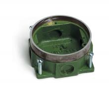 Lew Electric Fittings 332-58-A - SHALLOW, SEMI ADJ FLOOR BOX, AL