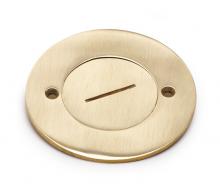 Lew Electric Fittings 504 - 3 1/2" BRASS COVER