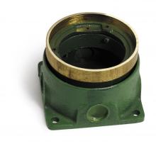 Lew Electric Fittings 532-SB-58 - SHALLOW, FULLY ADJ FLOOR BOX, BRS