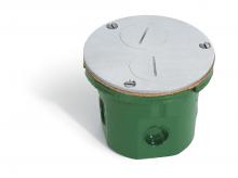 Lew Electric Fittings 812-DFB-A - WOOD FLOOR BOX WITH 523-DP-A COVER