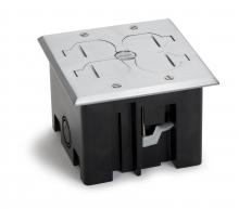 Lew Electric Fittings PB2-FPA - TWO GANG POLY BOX W/RRP-4-FPA COVER