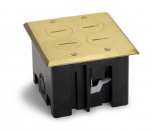 Lew Electric Fittings PB2-SPB - TWO GANG POLY BOX W/RRP-4-SPB COVER