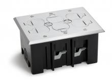 Lew Electric Fittings PB3-FPA - THREE GANG POLY BOX W/RRP-6-FPA COVER