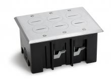 Lew Electric Fittings PB3-SPA - THREE GANG POLY BOX W/RRP-6-SPA COVER