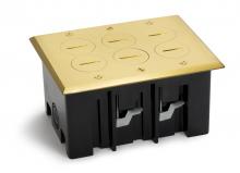 Lew Electric Fittings PB3-SPB - THREE GANG POLY BOX W/RRP-6-SPB COVER