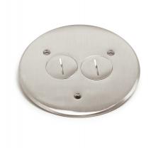 Lew Electric Fittings TCP-2-NS - SLR RND SCRW PLUG TILE/CRPT PLT, DPLX