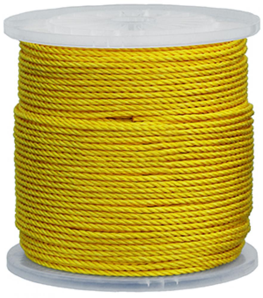 3/16 X 250&#39; Pull Rope - Polypropylene - Yell