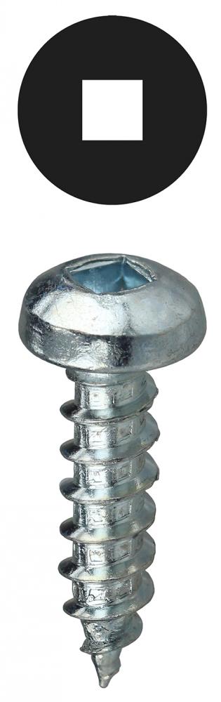 #6 Sheet Metal Screw Kit Square Drive