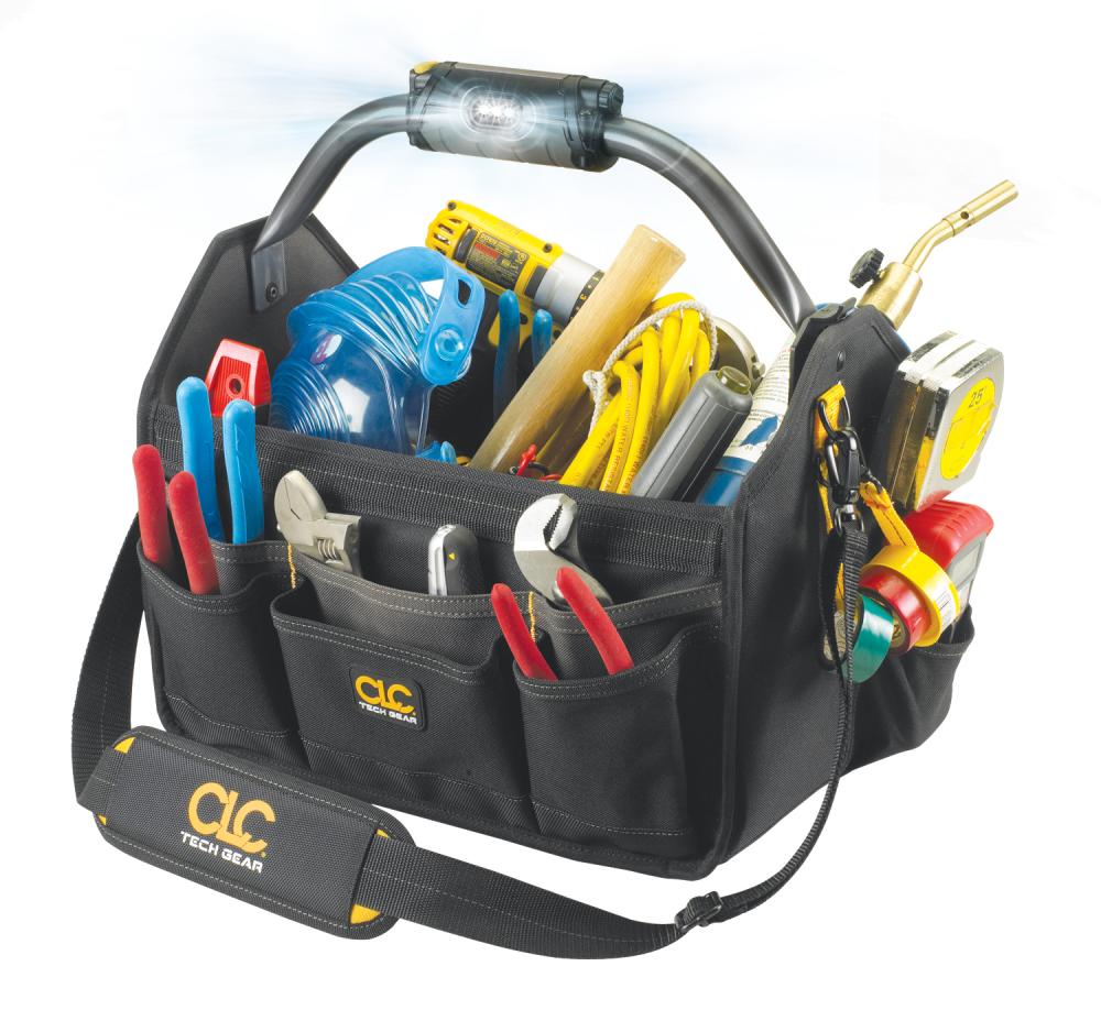 22Pkt-Tech Gear Lght Hndle 15&#34; Opn Top Tool