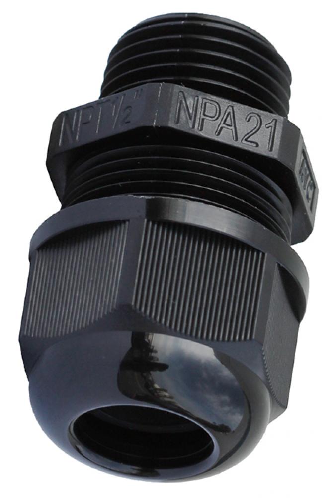 3/8&#34; Strain Relief Connectors - Nylon