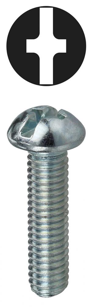 10-32 Machine Screw Kit Phillips/Slotted Round H