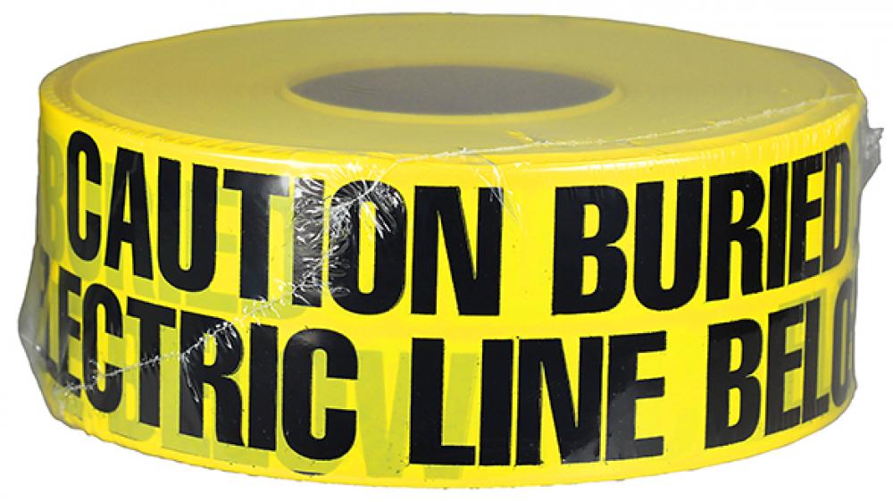3&#34; X 1000&#39; Underground Tape 4 Mil Electr
