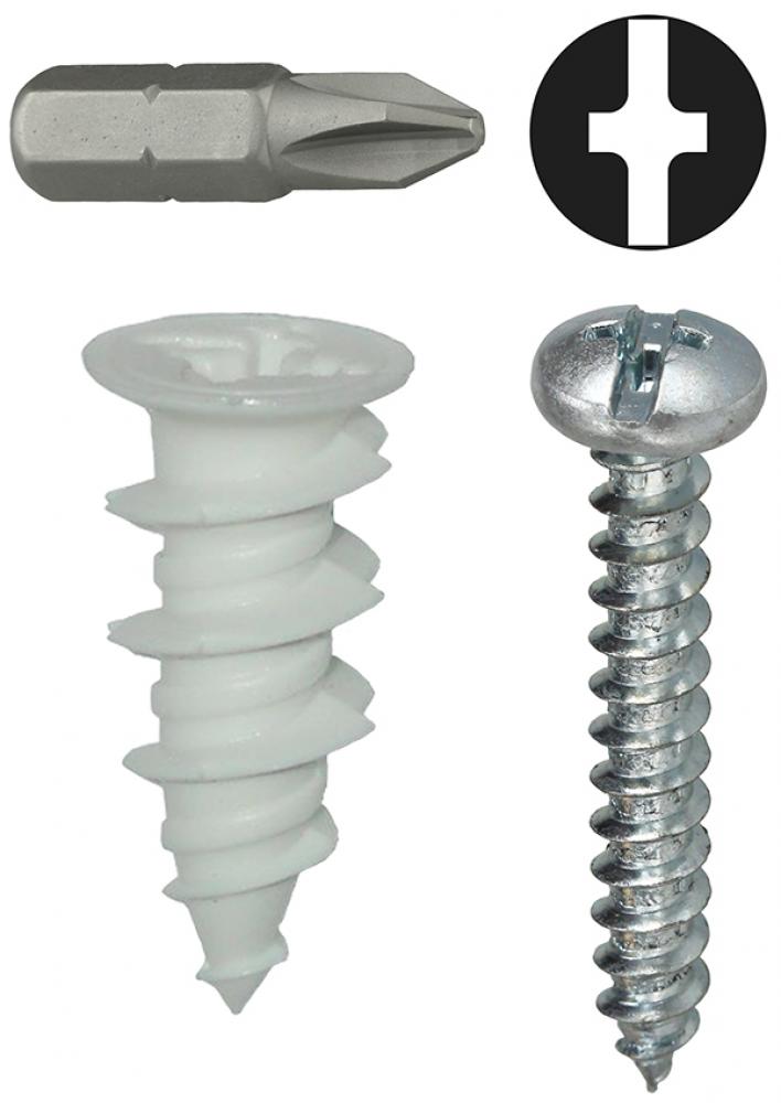 #6 Anchor Kit Wall Driller ( Nylon ) Includes Ph