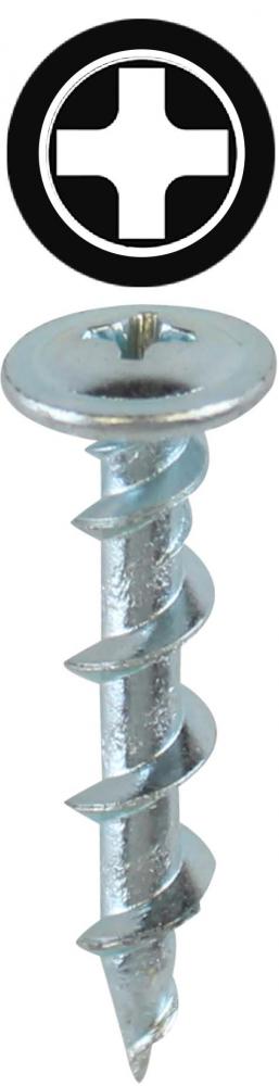 3/16&#34;x1-1/4&#34; Phil WaferHd Wall Twister K