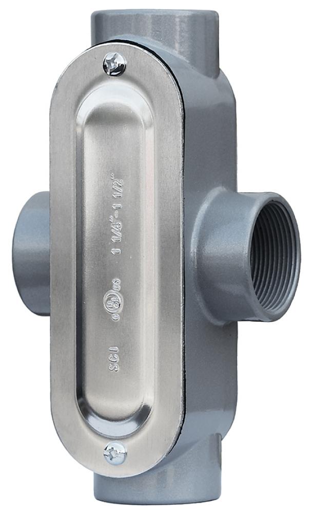 1&#34; (X) Threaded Conduit Bodies with Covers a