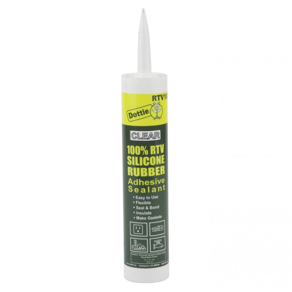 10.3 oz. RTV Silicon Sealant White - Cartridge