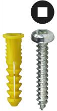 LH Dottie 2AKDDTP - #10 Anchor Kit Square Drive with #122 Yellow Win