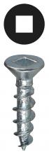LH Dottie DDFW102 - 10 X 2 Flat Head Square Drive Wood Screws Zinc P