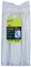 LH Dottie DT4 - 4-1/2" Cable Ties Natural Standard Duty Bent