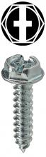 LH Dottie HWSMST834 - 8 X 3/4 Hex Washer Head Slotted/Phillips Sheet M