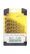 LH Dottie M213 - 13 Pcs. High Speed Steel Drill Kit