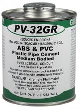 LH Dottie PV32GR - Quart ABS and PVC Cement Gray Quart ( Low VOC )