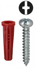 LH Dottie RD2 - #6 Anchor Kit Phillips/Slotted with #21 Red Anch