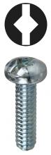 LH Dottie 832DS - 8-32 Machine Screw Kit Square/Slotted Round Head