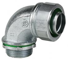 LH Dottie SL9038 - 3/8" Steel Liquid Tite Connectors 90 Degree