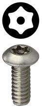 LH Dottie T63212TB - 6-32 X 1/2 Star Pin Button Hd.Tamper Proof Machi