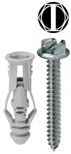 LH Dottie TG8KHXTP - #8 Anchor Kit Hex/Slotted #8 Grey Triple Grip An